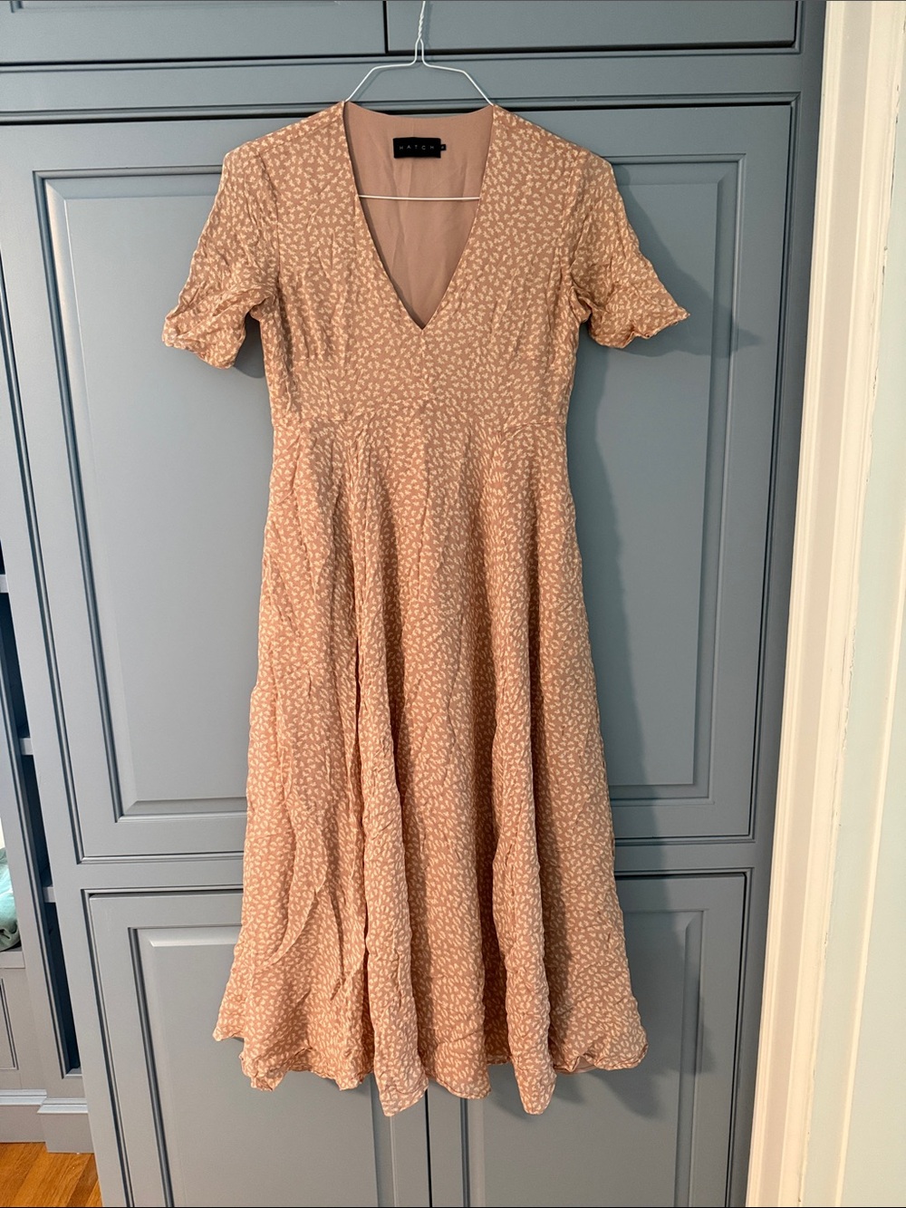 Hatch maternity maxi dress